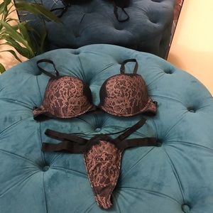 Victoria’s Secret Very Sexy lace bra and thong set